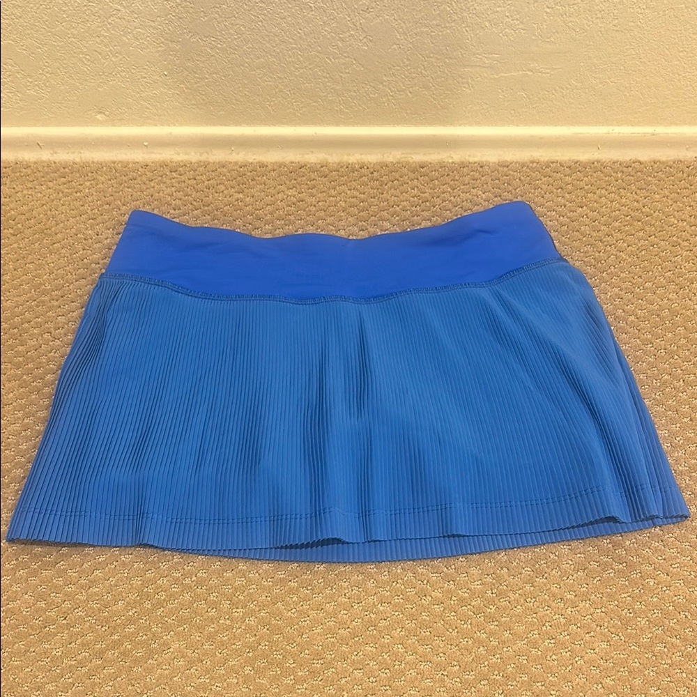 Lululemon Athletica Blue Tennis Mini Skort